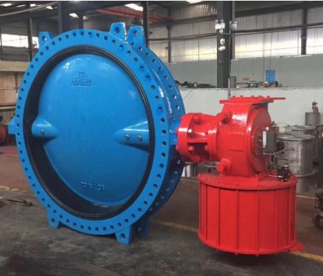 2 Pneumatic Actuated Butterfly Valve 2