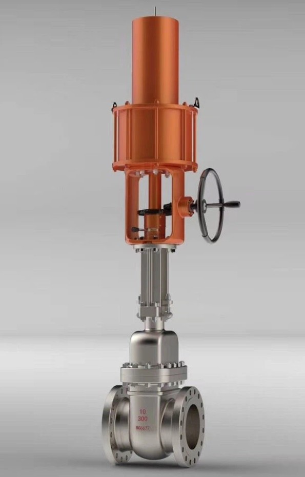 Pneumatic Actuated Gate Valve, ultimate valve solution FLUIDVALVES